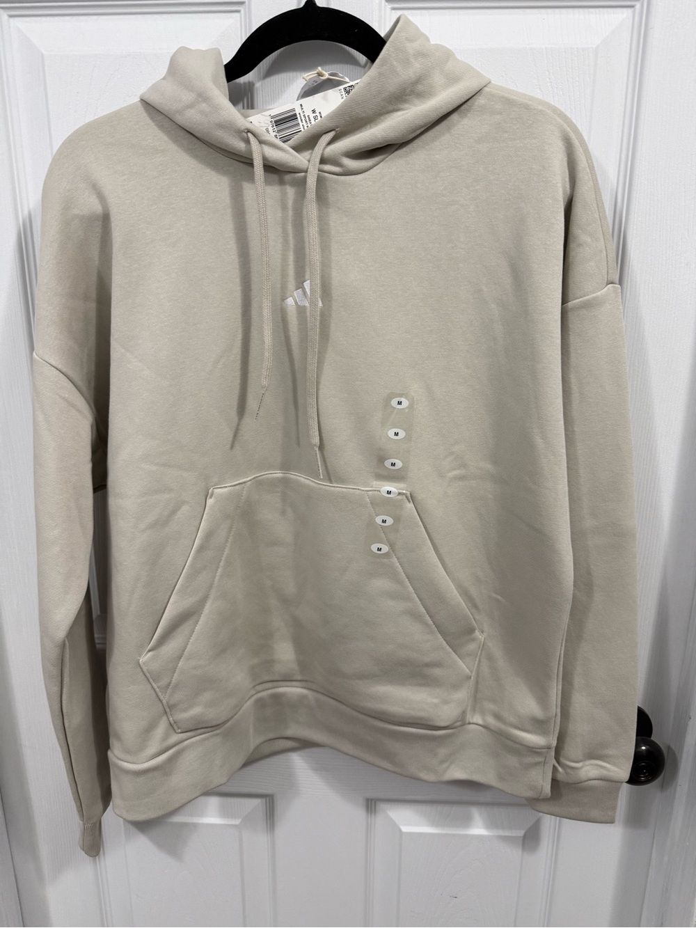 adidas Stone Beige Pullover Hoodie